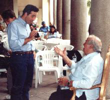 with Giuseppe Taddei